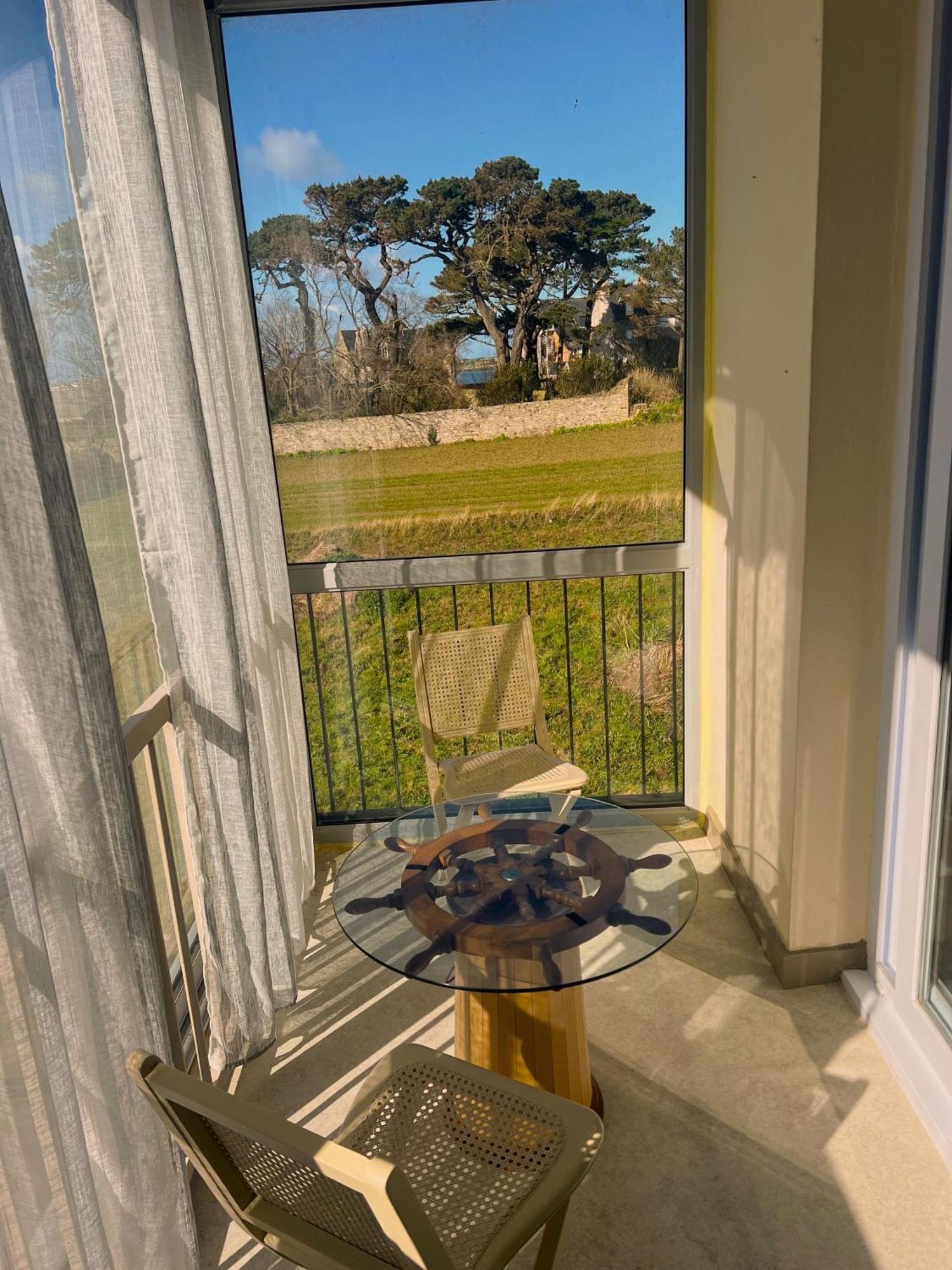 Studio Vue Sur Mer Avec Veranda - Roscoff Exterior foto